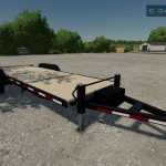 felling tilt deck trailer v1.0 fs22 1