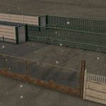 fences and gates pack v1.0 fs22 1