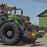 fendt 1250kg weight with strobes v1.0 fs22 2