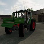 fendt 380 gta pack with various attachment tools v1.0 fs22 1