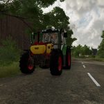 fendt 380 gta pack with various attachment tools v1.0 fs22 5