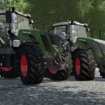 fendt 822 828 s4 2840 60km h 29 realistic physics v1.0 fs22 2