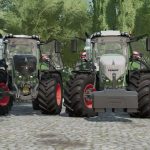 fendt 822 828 s4 2840 60km h 29 realistic physics v1.0 fs22 3