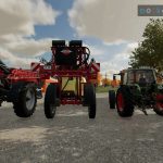 fendt favorit 500c 2B 2 sprayers and 2.25m track v1.0 fs22 6