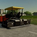 finisher vogele super 1600 colas v1.0 fs22 2