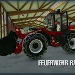 fire brigade wheel loader v1.0 fs22 1