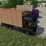 flatbed autoload for the man tgx 2020 addon pack v1.0 fs22 2