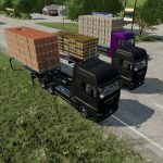 flatbed autoload for the man tgx 2020 addon pack v1.0 fs22 6