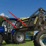 fleming front loader spike v1.0 fs22 2