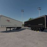 fliegl curtain sided semi trailer v1.0 fs22 2