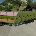 fliegl flatbed semitrailer v1.0.1 fs22 3