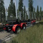 fliegl log trailer v1.0 fs22 2