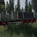 fliegl log trailer v1.0 fs22 3