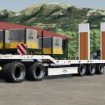 fliegl lowloader pack v1.0 fs22 4