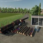 fliegl timber runner autoload wood v1.0 fs22 2