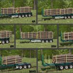 fliegl timber runner pack v1.0 fs22 6