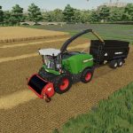 forage harvester straw pickup v1.0 fs22 5