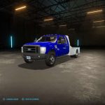 ford f350 flatbed 6.4l powerstroke v1.0 fs22 2