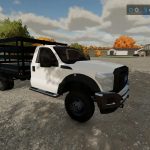 ford f550 stake body truck v1.0 fs22 2