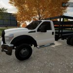 ford f550 stake body truck v1.0 fs22 3