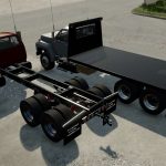 ford f800 flatbed autoload grainbed v1.0 fs22 2