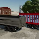 ford f800 flatbed autoload grainbed v1.0 fs22 3