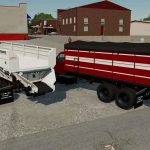 ford f800 flatbed autoload grainbed v1.0 fs22 4