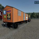 forest machine maintenance wagon v1.0 fs22 2