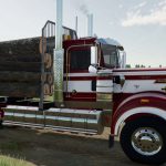 forestry trailers for kenworth v1.1 fs22 2