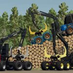 forwarder clambunk pack v1.0 fs22 4