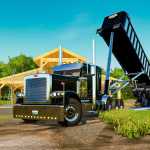 frameless end dump trailer v1.0 fs22 1