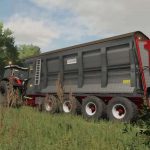 franzosi svr pack 3 a 4 axle manure spreader v1.0 fs22 4