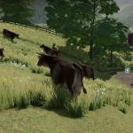 free range cows by eiks v1.0 fs22 2