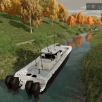 freeman boat with trailer v1.0 fs22 5