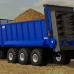 freightliner 108sd with jbs 2248 manure spreader fs22 1