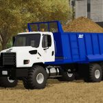 freightliner 108sd with jbs 2248 manure spreader fs22 3