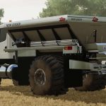 freightliner 108sd with new leader l4330g4 lime fertilizer spreader fs22 4