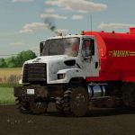 freightliner 108sd with nuhn magnum 4000 liquid manure spreader fs22 5