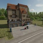 french city gas station v1.0 fs22 6