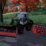 front loader snow plow bema 1100 v1.0 fs22 1