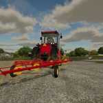 fs22 1978 6 wheel hay rake v1 fs22 1