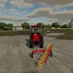 fs22 1978 6 wheel hay rake v1 fs22 2