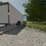 fs22 20ft enclosed trailer v1.1 fs22 1