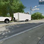 fs22 20ft enclosed trailer v1.1 fs22 2