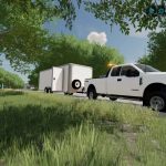 fs22 20ft enclosed trailer v1.1 fs22 4