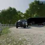 fs22 35ft enclosed trailer fix v1.1 fs22 1