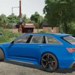 fs22 audi rs6 avant 2020 v1.0 fs22 1