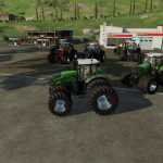 fs22 beast fendt 1000 vario tractor v v1.0 fs22 1