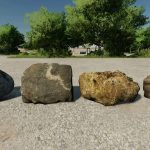 fs22 dynamic crushable rocks v1.0 fs22 2