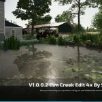 fs22 elm creek edit 4x v1.0.0.2bystevie fs22 15